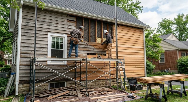 Wood Siding Replacement in Marietta, GA